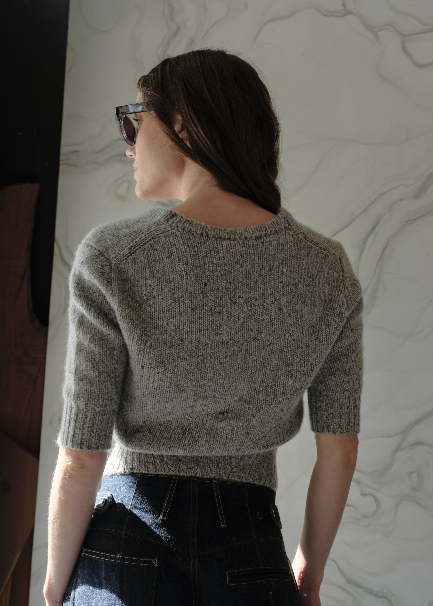 Split Hem Cardigan