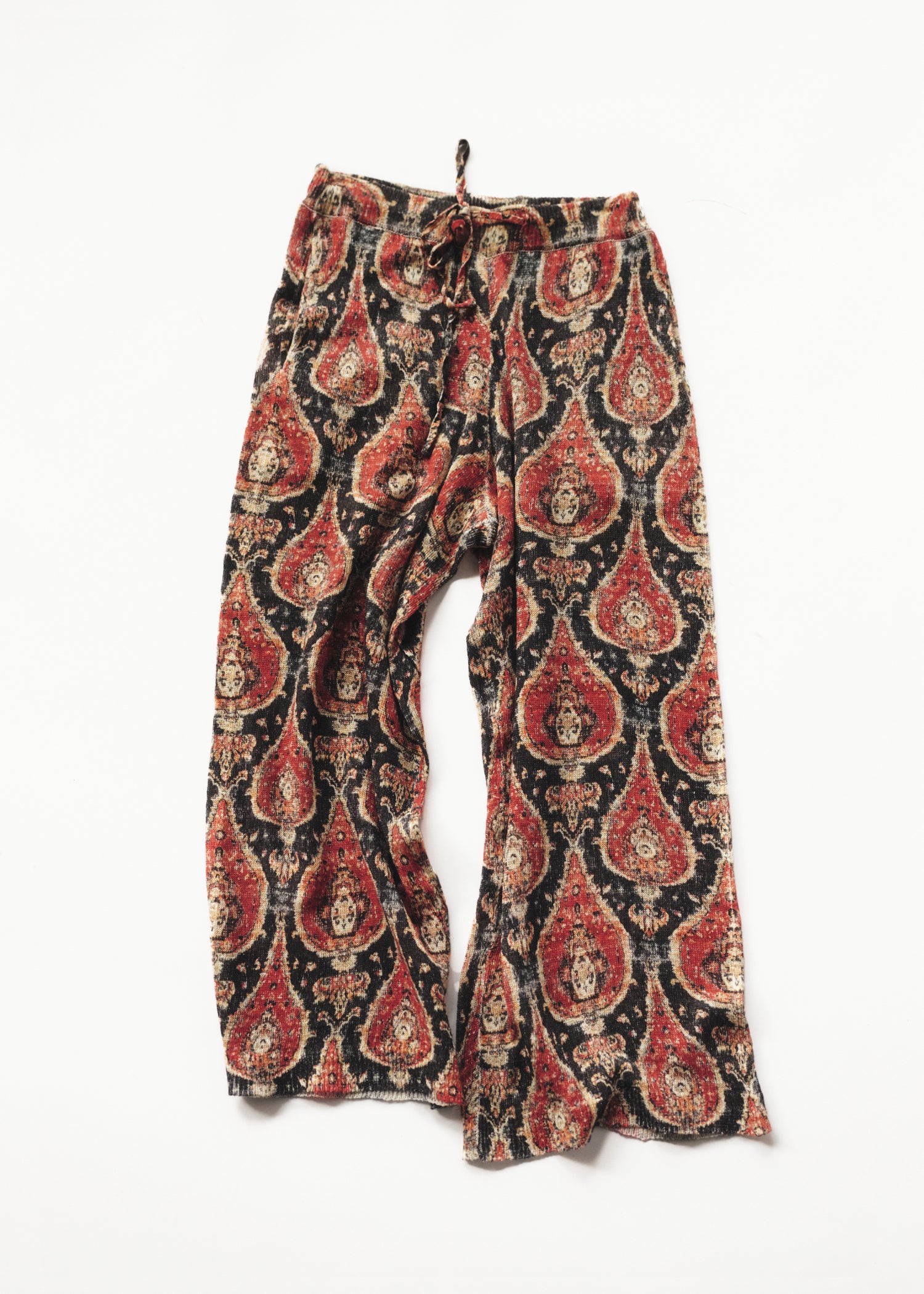 R13 Cropped Paisley Pant