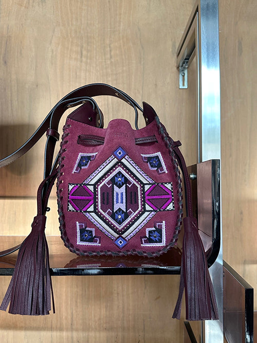 Mini Salao Bag Raspberry